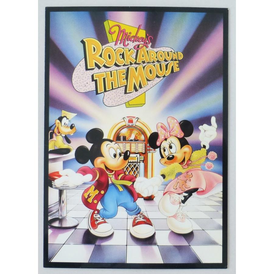 □ポストカード ミッキーマウス ミニー ロックアラウンドザマウス 海外