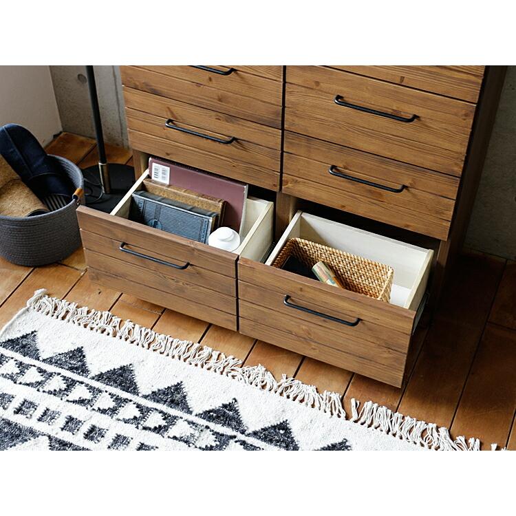 チェスト Kais（カイズ） 80cmタイプ おしゃれ 木製 4段 タンス 収納