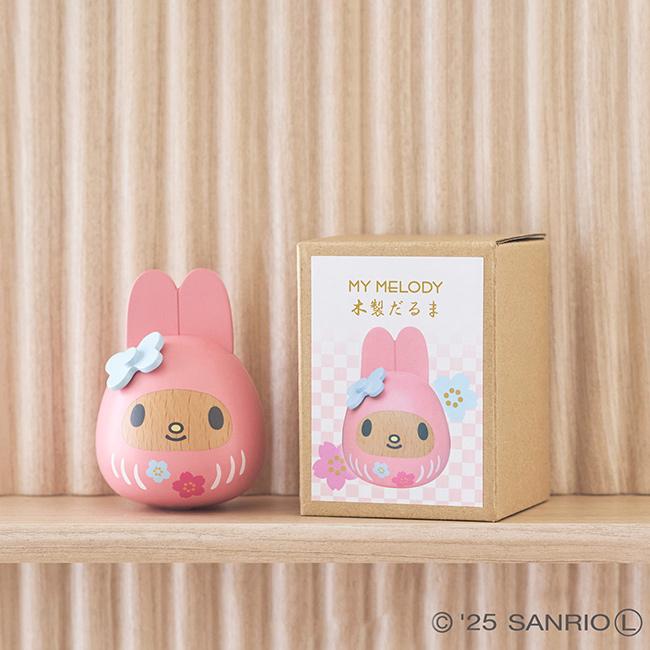 サンリオ 木製だるま マイメロディ SWD2(sanrio だるま マイメロ