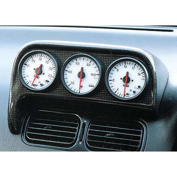 ATTAINφ60トリプルメーターパネル S13系シルビア180SX用 FRP : KSP