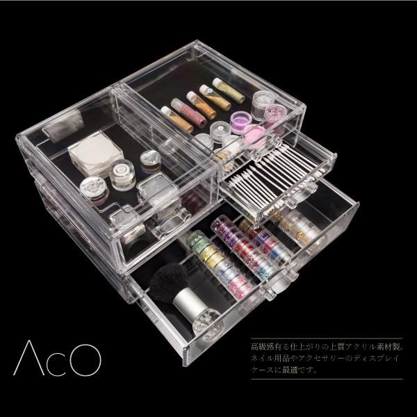 アクリルケース 収納ケース ディスプレイ Lサイズ ふた付きスタンド