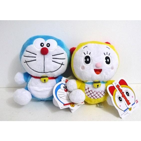ドラえもん＆ドラミちゃん ぬいぐるみ Sサイズ：2種セット」 : く