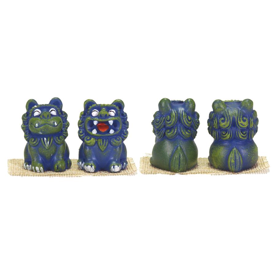 雑貨 沖縄 お土産 シーサー 素焼き 置物 玄関 ペア 新築祝い 守り神