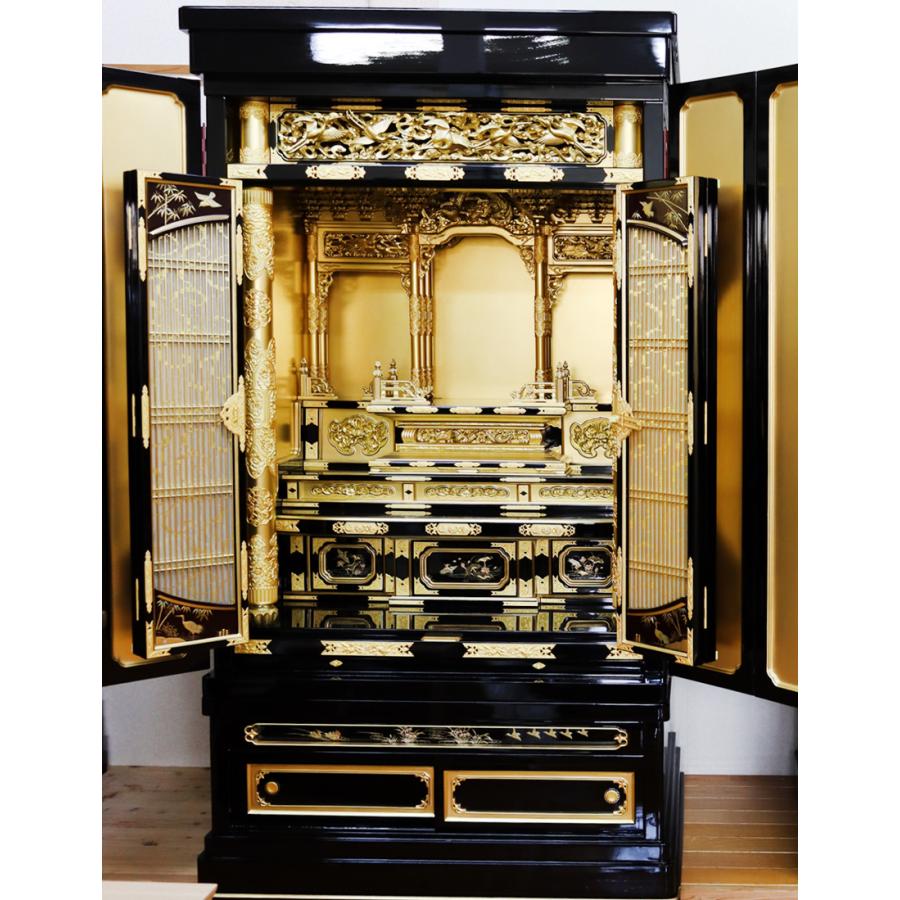 仏壇 金仏壇 総粉 浄土宗用 浄土30号 1本限定 : 熊野古道仏壇センター