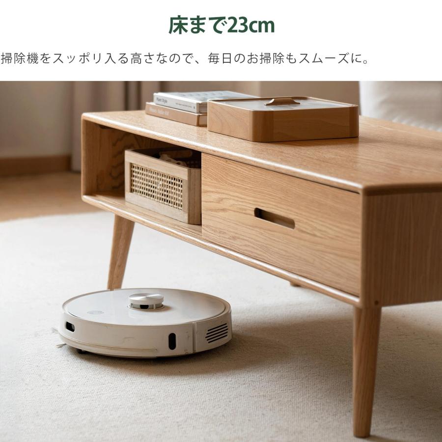 センターテーブル 幅100cm おしゃれ 天然木 100%無垢材 リビング