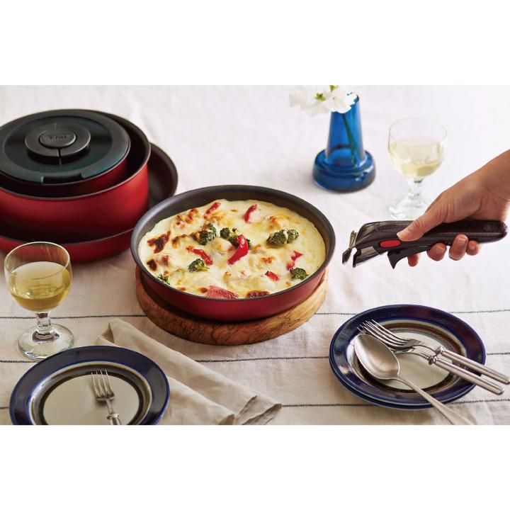 インジニオ・ネオ ティファール 鍋 フライパン セット IHルージュ