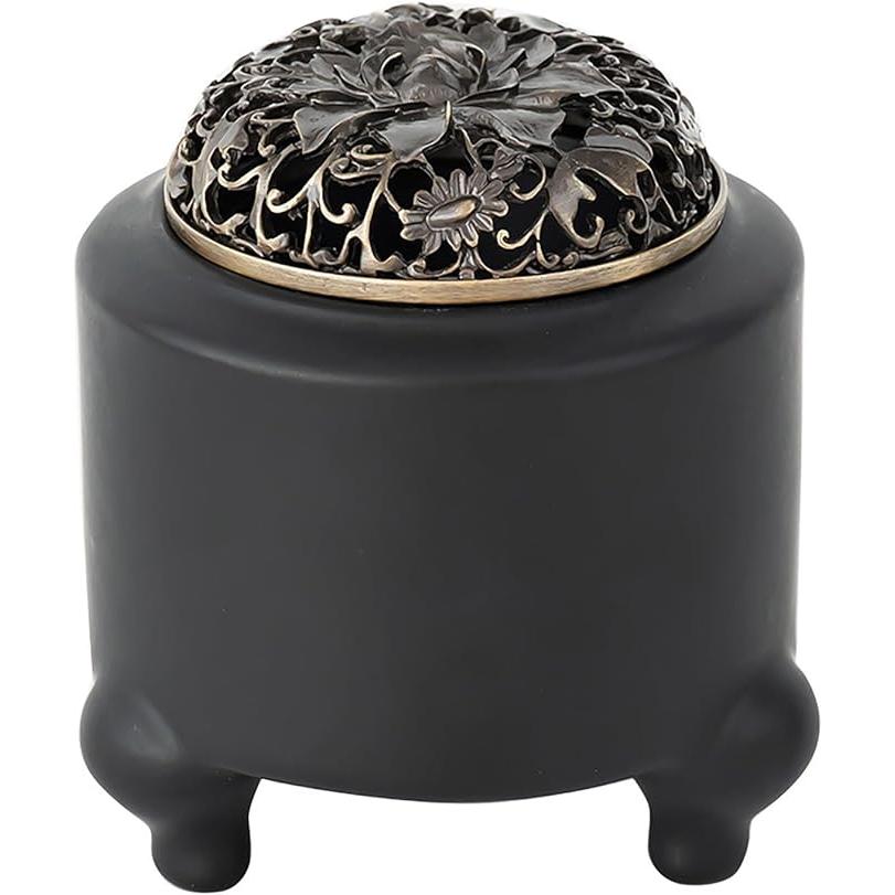 電気アロマポット 火を使わない茶香炉 温度調整150〜520℃＆0.5〜12時間