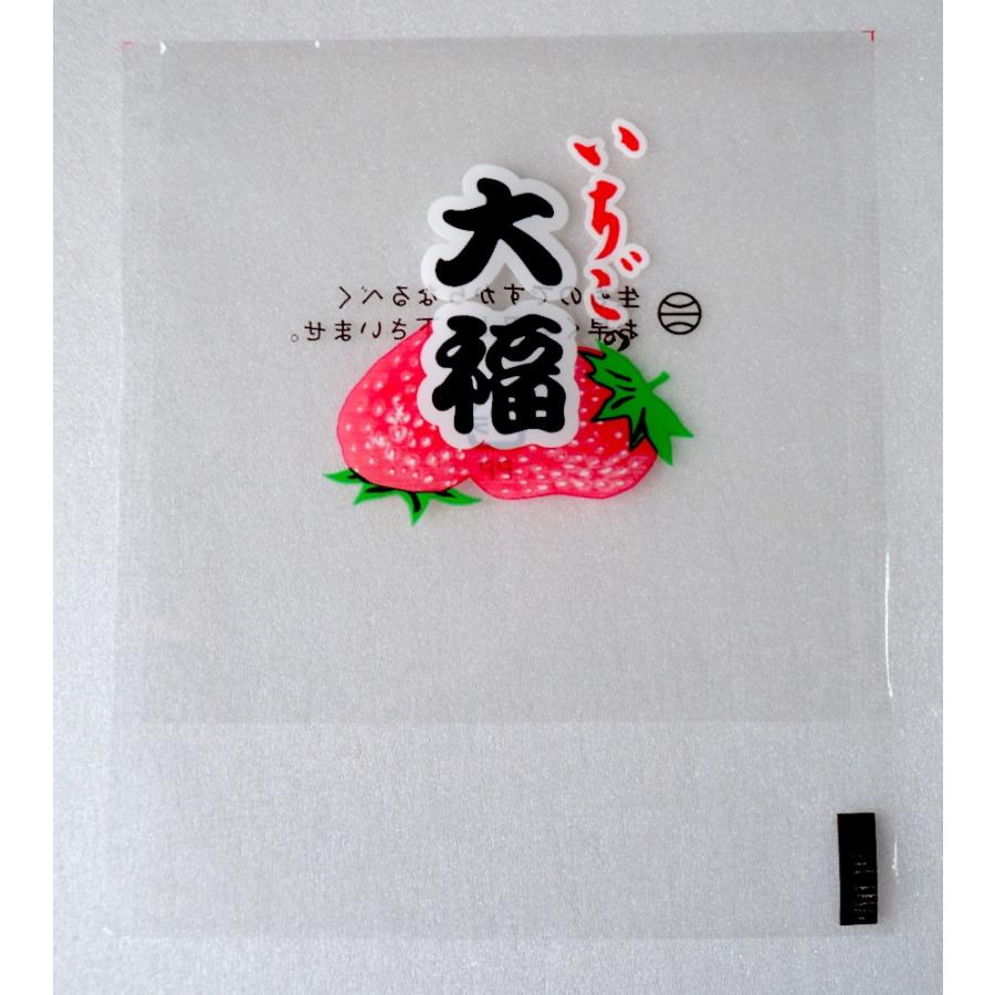 三共商店 SANKYO 苺大福用パッケージ「いちご大福袋」（500袋入り