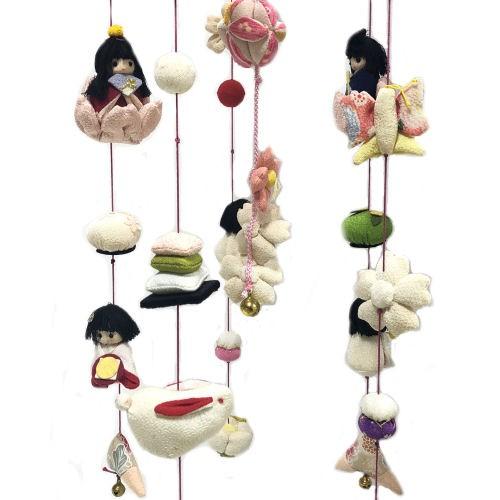 つるし飾り おひな飾り ちりめん細工 吊るし飾り 6本吊り つるし雛