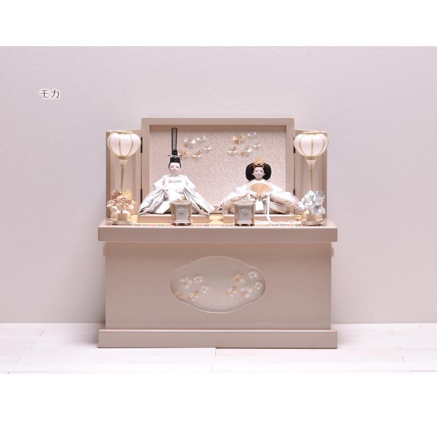 雛人形 ひな人形 コンパクト 収納飾り【選べる4種類】「桜収納」間口