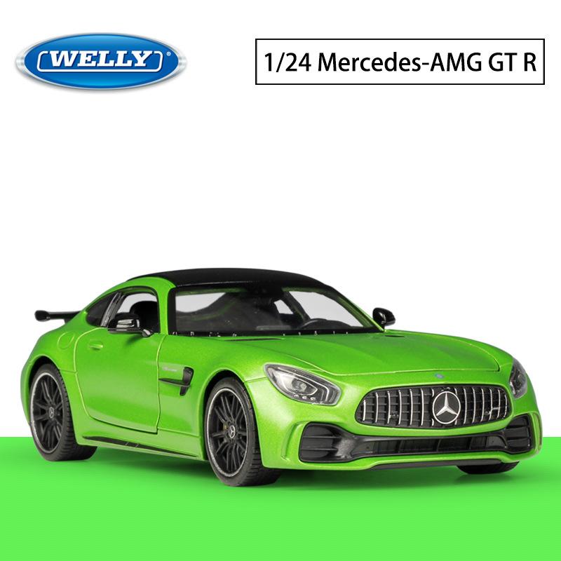 W20230231 ミニカー Welly 1:24 メルセデスベンツAMG GT R : ほてい