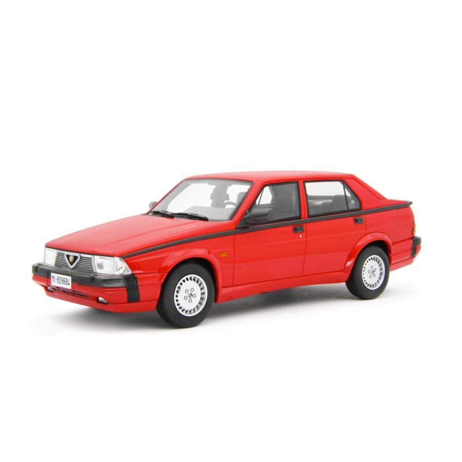 ミニカー 1/18 1986 アルファロメオ アルファ75 赤色 ALFA 75 1.8I