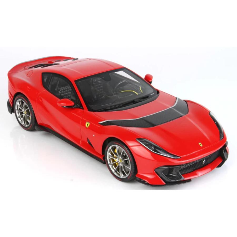 1/18 フェラーリ ミニカー フェラーリ 812 コンペティツィオーネ 赤色