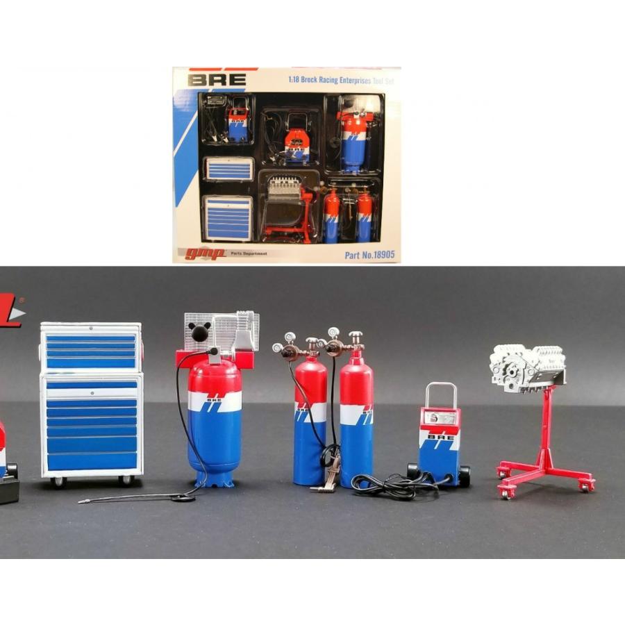 ミニカー GMP 1/18ミニカー用 BRE ガレージアクセサリーセット（限定品