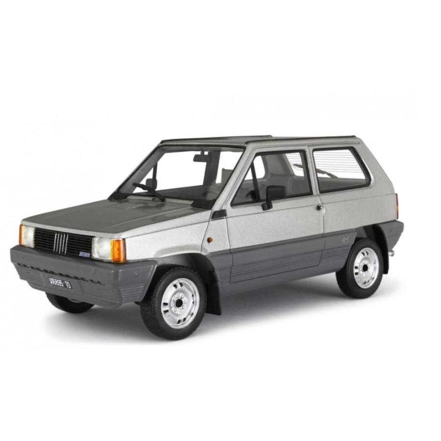 ミニカー 1/18 LRM フィアットパンダ 4X4 1983 シルバー/黒 FIAT PANDA