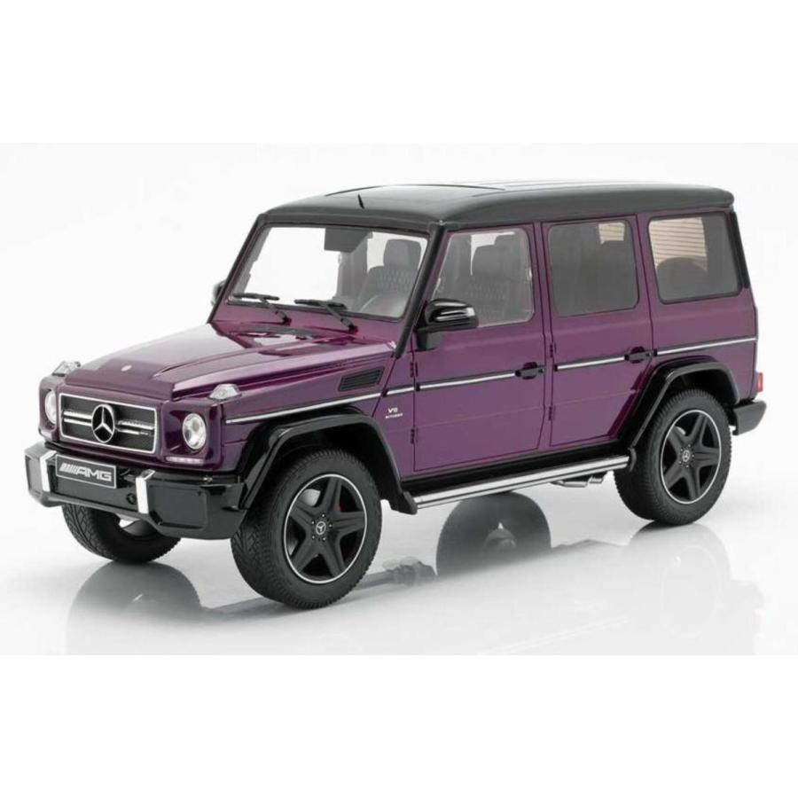 ミニカー ISC 1/18 メルセデスベンツ AMG G63 ゲレンデ 紫 予約商品