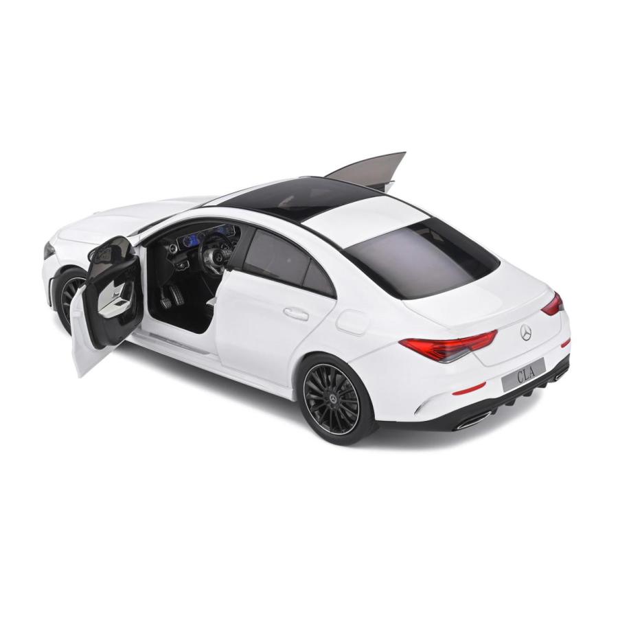 ミニカー 1/18 メルセデスベンツ 2019 CLA AMG 白 1/18 Solido
