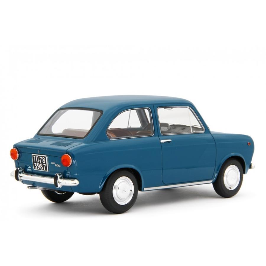ミニカー 1/18 フィアット 850 ベルリーナ 青色 1964 FIAT 予約商品