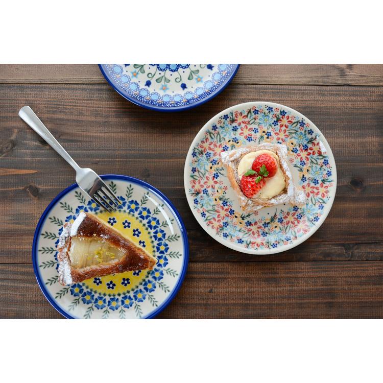 ポーリッシュポタリー 平皿 直径17cm V195 VENA社 ポーランド食器 洋食