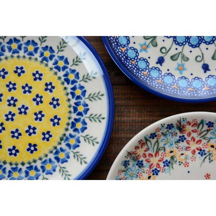 ポーリッシュポタリー 平皿 直径17cm V195 VENA社 ポーランド食器 洋食