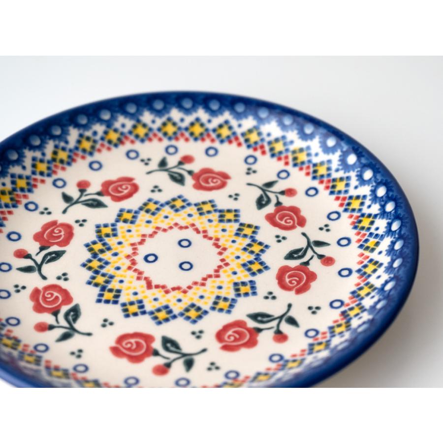 ポーリッシュポタリー 平皿 直径17cm V195 VENA社 ポーランド食器 洋食