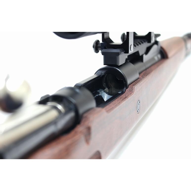 DOUBLE BELL製 Kar98k リアル刻印 フェイクウッド 排莢式エア