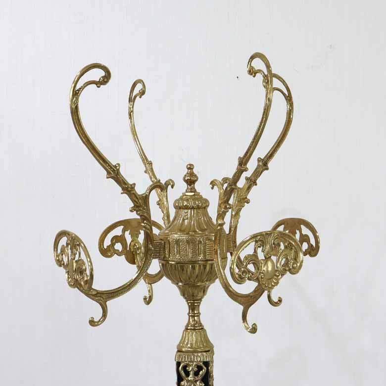 コートハンガー 真鍮 ブラス ゴールド イタリア アンティーク 金ピカ