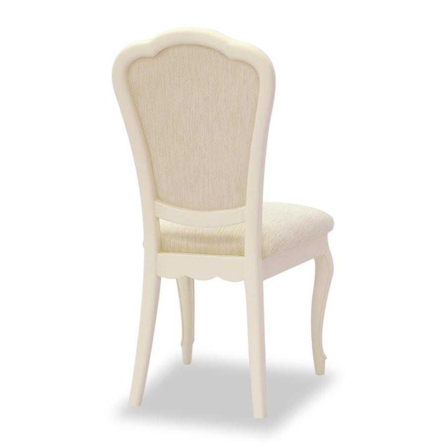 東海家具工業 ダイニングチェア アンティーク ホワイト 木製 椅子