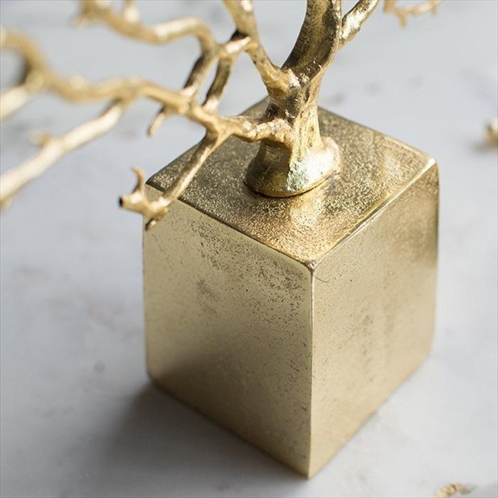 モダン アート ブラスツリー オブジェ 置物 アンティーク オーナメント