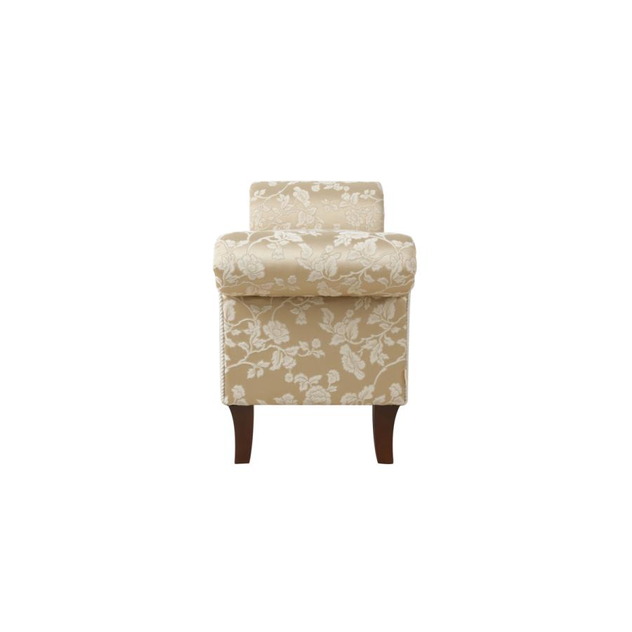 ジェニファーテイラー ロングスツール ベッドサイドチェア ベージュ