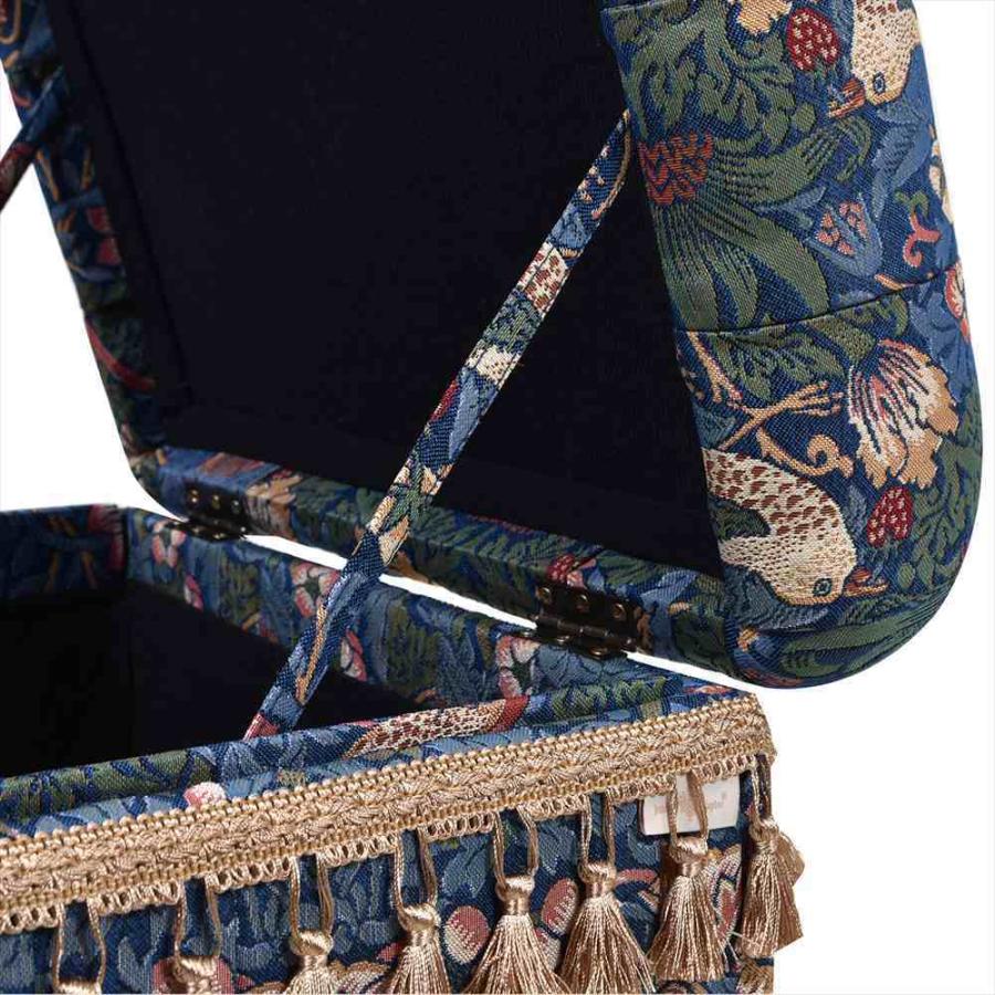 ジェニファーテイラー スツールボックス カルトナージュ いちご泥棒