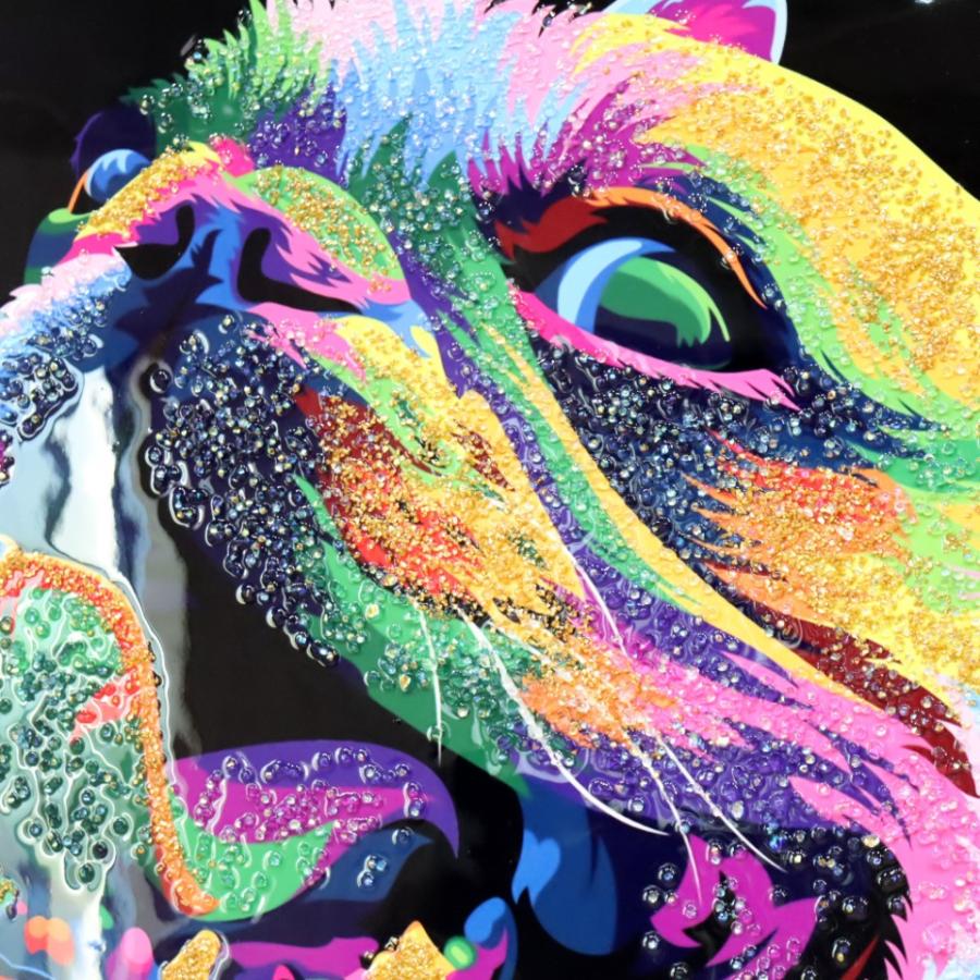 アートフレーム 虎徹/フレブル フレンチブルドッグ クリスタル