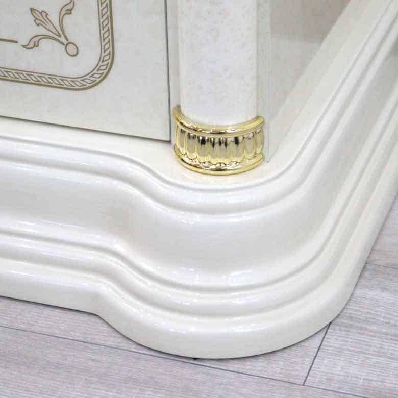 サルタレッリ フローレンス 1ドア キャビネット ガラスキャビネット