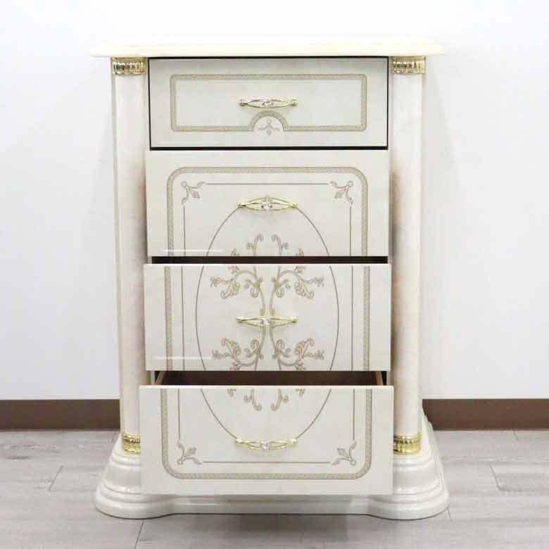 サルタレッリ フローレンス 1ドア キャビネット ガラスキャビネット