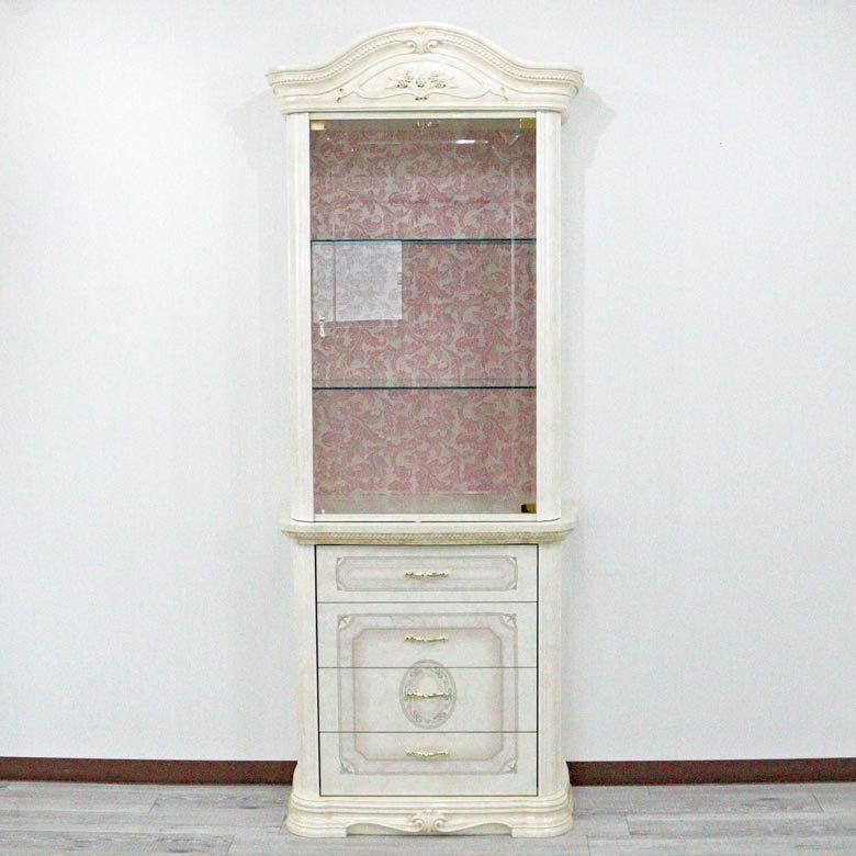 サルタレッリ アマルフィ 1ドアキャビネット アイボリー イタリア 家具