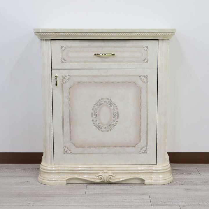 サルタレッリ アマルフィ 1ドア サイドボード アイボリー イタリア