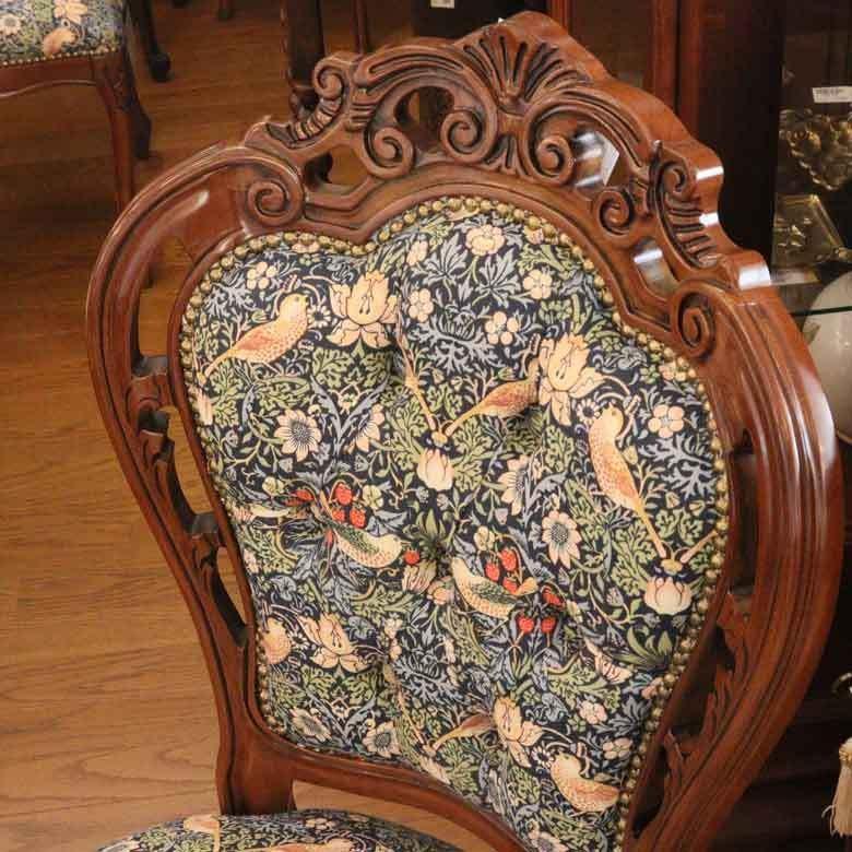 イタリア ダイニングテーブル 3点セット 80cm 円形 象嵌 2人用