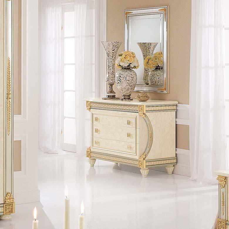 イタリア 3段ワイドチェスト Liberty アレドクラシック 3引出チェスト