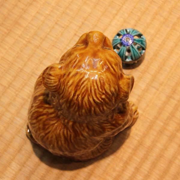 九谷焼 浅蔵五十吉 九谷焼干支置物犬 戌 : 北山堂 - 通販 - Yahoo