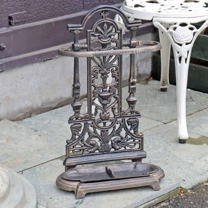 傘立て アンブレラスタンド アイアン 重い ゴールド おしゃれ