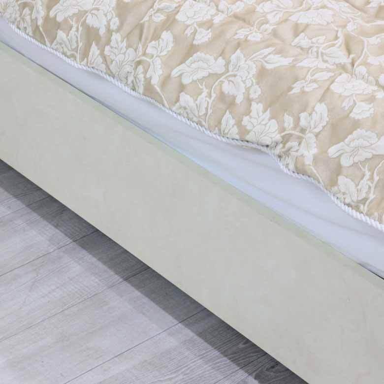 サルタレッリ フローレンス ベッドフレーム クイーンベッド アイボリー