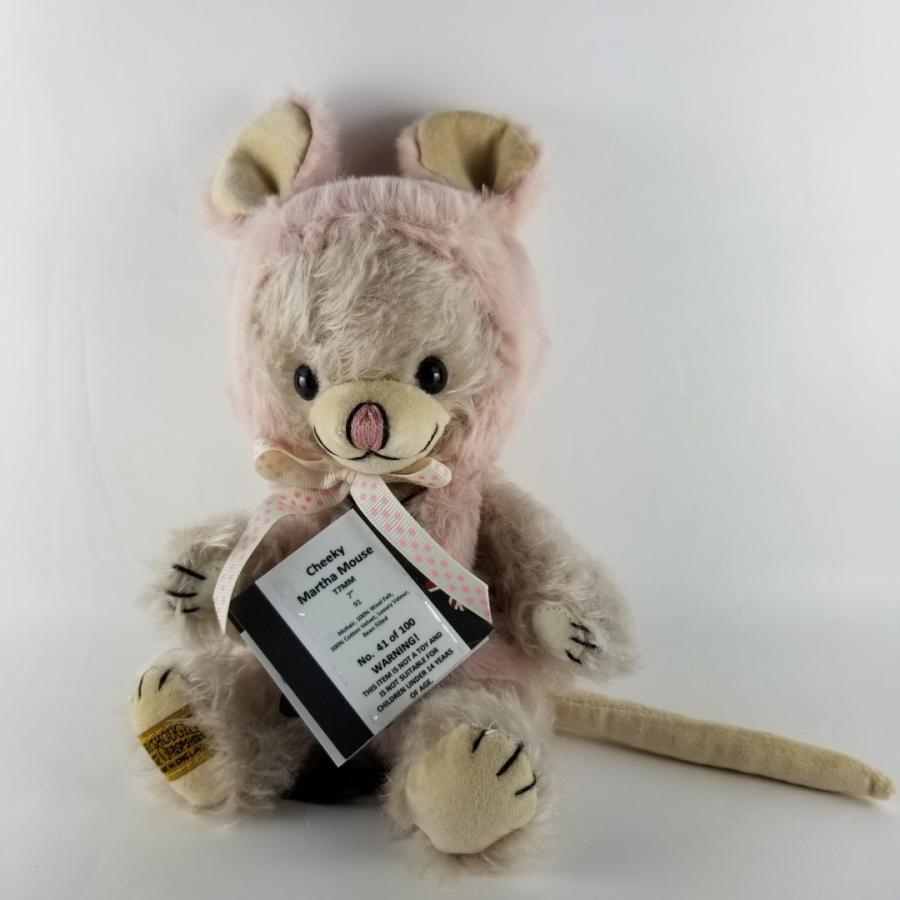 メリーソート チーキー マーサマウス 7インチ テディベア Merrythought