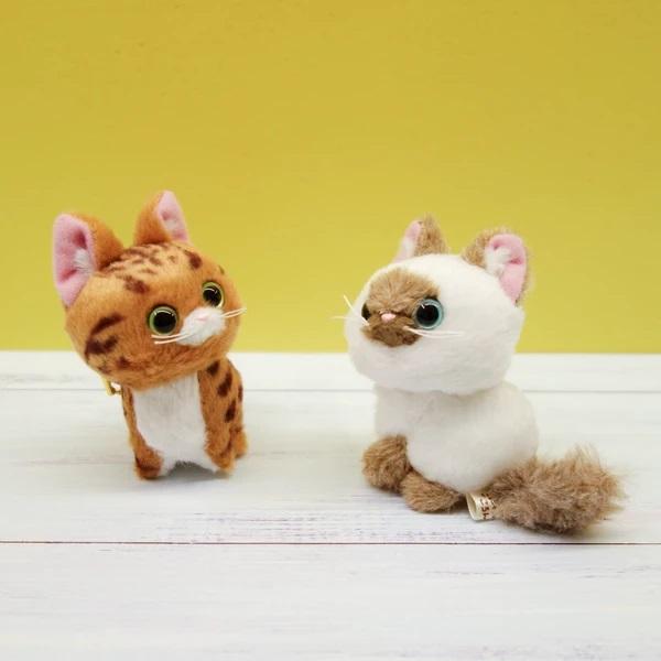 こにゃんころん マスコット 猫 ぬいぐるみ ネコ 内藤デザイン研究所