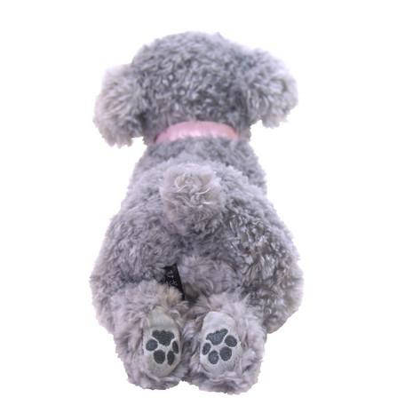 ひざわんこ トイプードル グレー 犬 ぬいぐるみ サンレモン : HONDA