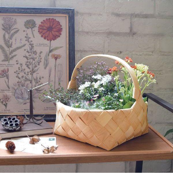 バスケット NORDIC（ノルディック）バスケットJ-S 通気 杉 木目 天然木