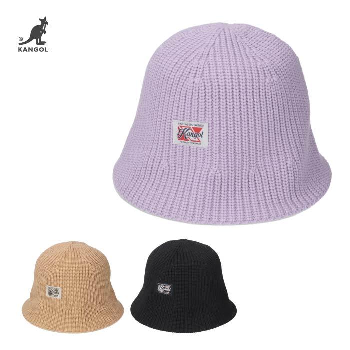 KANGOL（カンゴール） ニット バケット ハット バケハ ウォッシュド