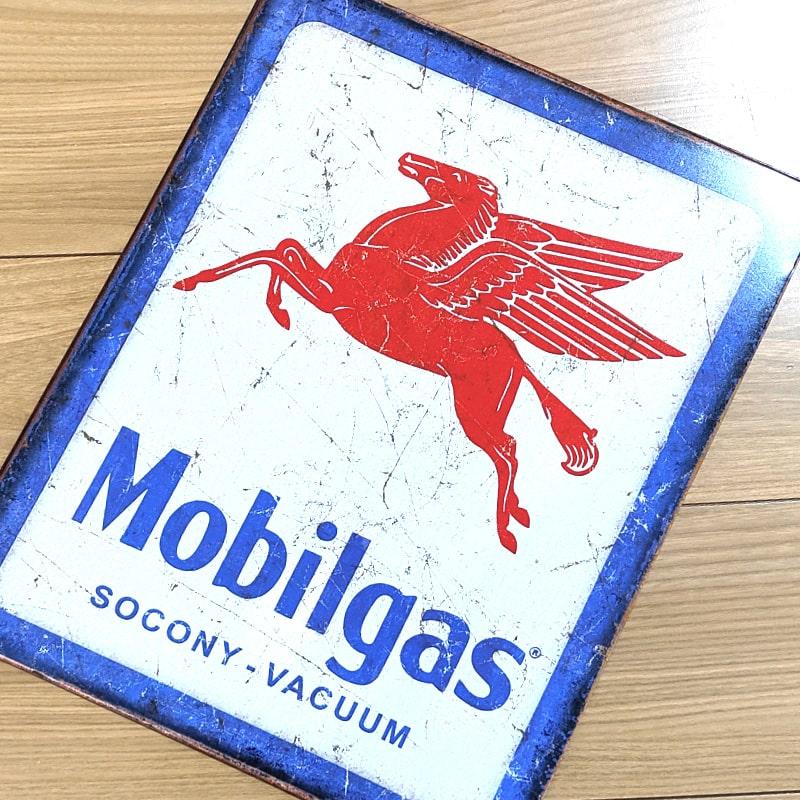 アメリカン レトロ 看板 MOBIL おしゃれ モービル ペガサス かっこいい