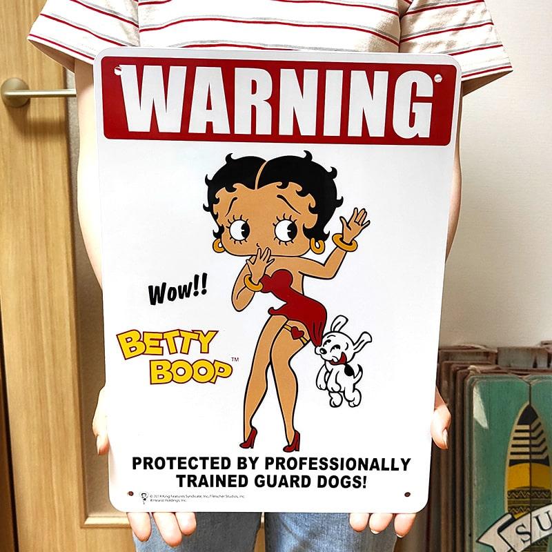 アメリカン レトロ サインボード 看板 ベティ・ブープ Betty Plastic