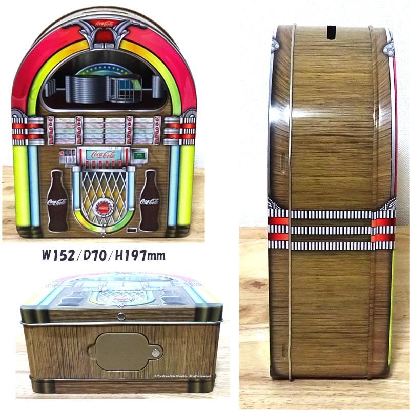 貯金箱 かわいい コカコーラ ジュークボックス ティンバンク コイン