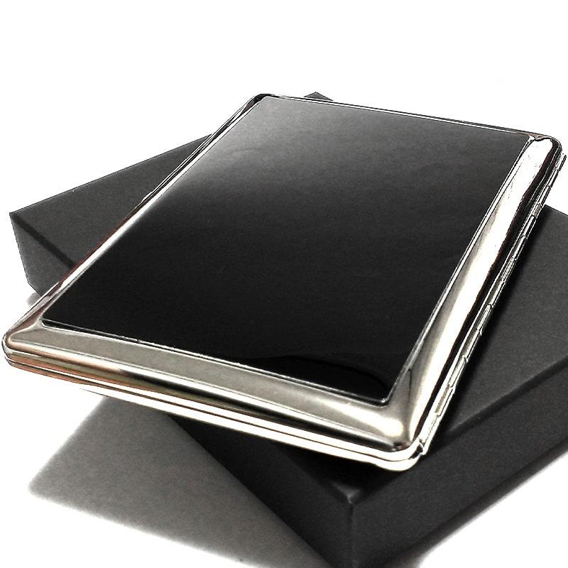 シガレットケース ロング 9本 コスモス ブラックパネル タバコケース